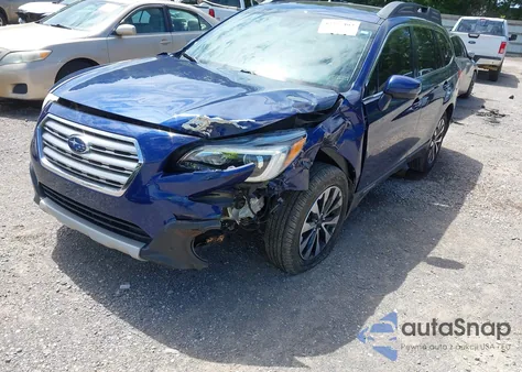 2017 Subaru Outback 2.5I Limited из США, поврежденный, VIN 4S4BSANC2H3370884